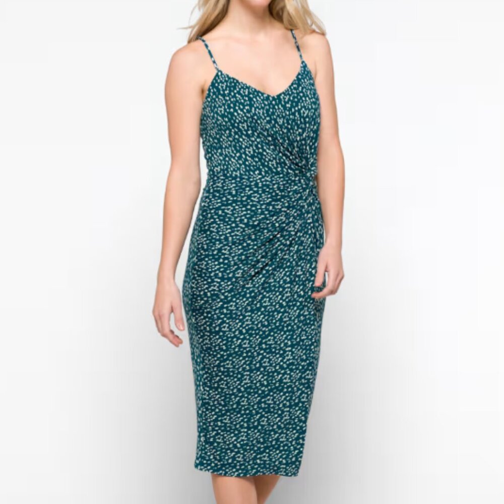 Nine Britton Valencia Knit Fitted Midi Dress